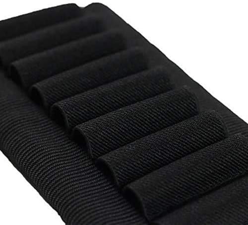 Miniatura 6 de Táctica 9 Rondas de conchas titular cartuchos de munición portador de bala bolsa para MP 512-36 elástico Butt Stock Caza Rifle Accesorios