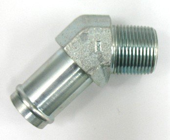 AF 4503-16-12 - 3/4 Male Pipe (1.050''-14 Threads) X 1 Hose Barb 45 Elbow