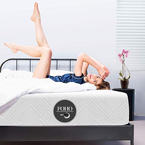 Queen Mattress 10 inch, Foho Gel Memory Foam Mattress in a Box, Medium