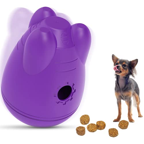 ZIKKTA Hundespielzeug Interaktiver Hunde Snackball, Leckerli Futterball, Anti Schling Ball für Welpen und Erwachsene Hunde, Intelligenzspielzeug Cover