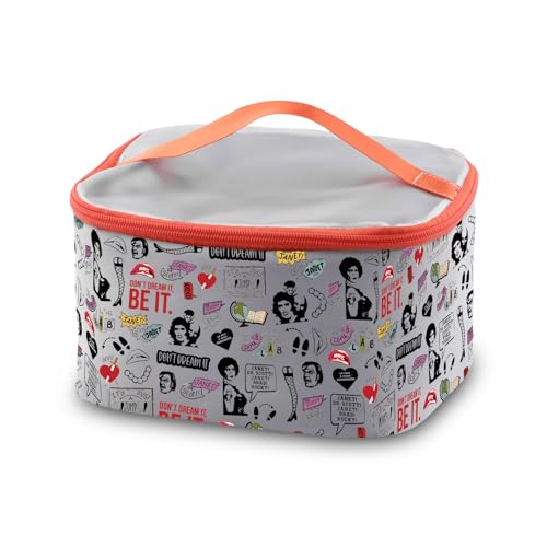 PXTIDY Rocky Horror Characters Cosmetic Case Picture Show Gift Movie Series Fans Gift Rocky TV Show Makeup Bag for Women