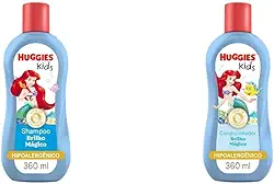 Huggies Shampoo Kids Brilho Mágico 360 ml + Huggies Condicionador Kids Brilho Mágico 360 ml