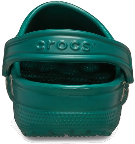 Image of Crocs Unisex Adult Classic Clog 10001-302 Emerald M6W8