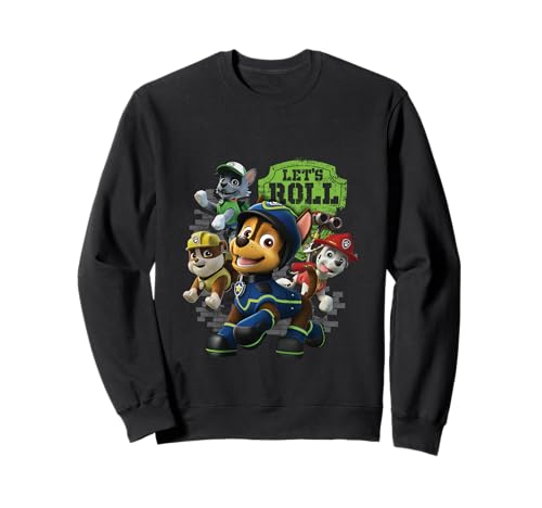 Sweat PAW Patrol Chase pull coton doux facile à laver
