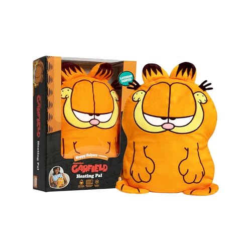 Image of Happy Helpers Garfield By Relatable - Cozy Comfort That's Anything But Boring, Get Relief with This Plush Heating Pad for Period Cramps and Body Pain - Includes 1 Microwavable Garfield Heating Pad