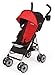 Kolcraft Cloud Lightweight Umbrella Stroller with Large Sun Canopy, Scarlet Red