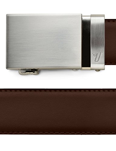 Image of Mission Belt Men's Leather Ratchet Belt, 40mm Metal Collection