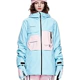 Winddicht, wasserdicht und atmungsaktiv: Unsere wasserdichten Skijacken haben eine Wasserdichtigkeit von 15.000 mm/H2O, mit T8 patentiertem Ski-Gewebe und einer PU-Membran, um das Eindringen von Schnee und Wasser effektiv zu verhindern. Mit hervorragender Atmungsaktivität (30.000g/m²/24h) bleiben Sie trocken und komfortabel bei Outdoor-Aktivitäten.