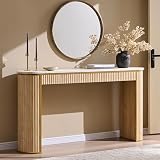 OKD 63-Inch Fluted Console Table