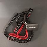 Heavy Duty Dog Leash PowPetie Pet Leash Large Dog 6 feet Long with Padded Handles for Training and Running, Dual Handle Dog Leash Bungee with Reflective Stitching, Perfect for Medium and Large Dogs