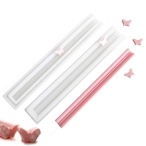 Echodone Butterfly Tube Column Silicone Soap Candle Mold Embed Soap Making Supplies Silicone Mold For Soap #TOP10