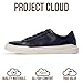 Project Cloud Mens Sneakers – Memory Foam Fashion Mens Shoes – Lightweight and Non Slip Laced-Up Casual Men Sneakers - Perfect Men Casual Shoes for All-Day Wear (Tilton, Navy, 10)