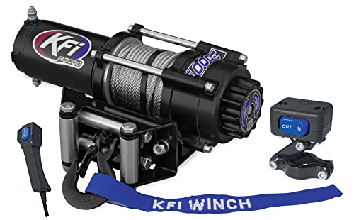 KFI A3000 Winch eléctrico 3000lb con kit de montaje miniatura 2