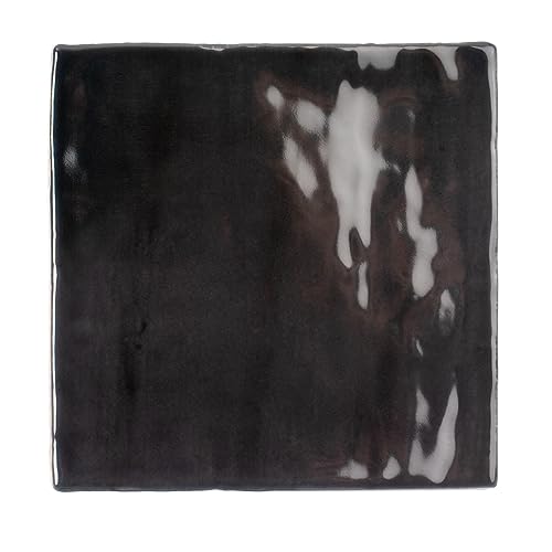 Ceramic Square Wall and Floor Tile, 50 Pack — 5.38