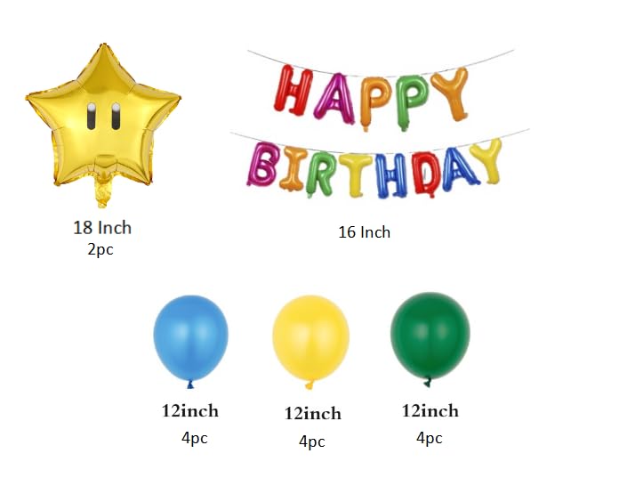 Amazon | Zeroire男の子 風船 誕生日 セット バルーン パーティー 
