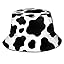 Black and White Cow Print