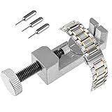 HUSHHAAMPP Watch Band & Bracelet Link Remover Adjustable with Metal Watch Repair Tools for Watchmaker Silver Watch Repa Tool - Image 2