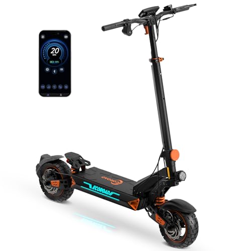 ECOROAD ET8 Electric Scooter, Powerful 1000W Motor & 32 MPH Max Speed, Electric...