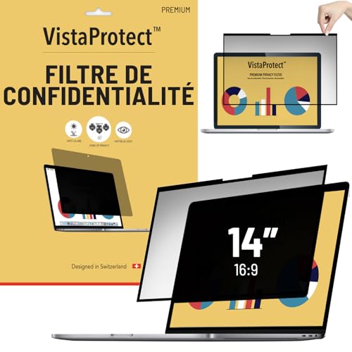 Filtre anti-regards 14 pouces pour protéger votre écran des curieux
