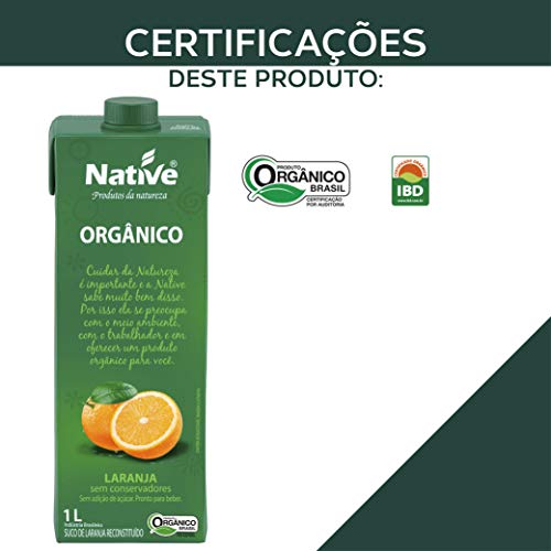 Suco de Laranja Orgânico Native 1L