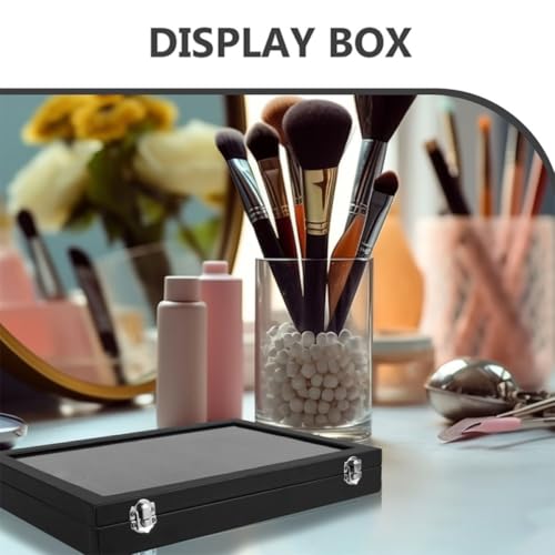 Boîte de rangement pour minéraux PU résistant à 2 compartiments amovibles - 3
