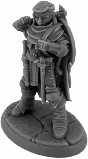 Reaper Thiann Valand Human Cleric Miniature 25mm Heroic Scale Figure Dungeon Dwellers Miniatures
