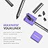 Wonderskin Eyeliner Pencil, 1440 Longwear Blue Eyeliner Pencil - Waterproof, Sharpenable & Smudge Proof (Aqua)