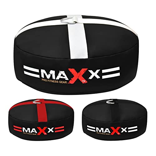 Maxx Floor Anchor System Punch Bag Double End Ball MMA Ufc Boxing BAG PADS Anchor (Black/Red)
