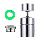 ⚙️DOS MODOS: Nuestro accesorio de doble función ajusta el agua correcta y permite ahorrar un 30% de agua lo que permite reducir las facturas.