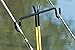 RITE-HITE Bank Fishing Dual-Rod Holder - Holds Two Fishing Rods and Reels at The Optimum Angle. Great for Bank Fishing on Lakes and Streams