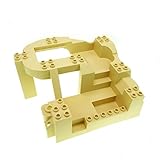  1 x Lego Duplo 3D Bau Platte beige tan 14x16x8 groß Typ1 Felsen Steinbruch Baustelle Zoo Dino Welt 5653 4960 31384