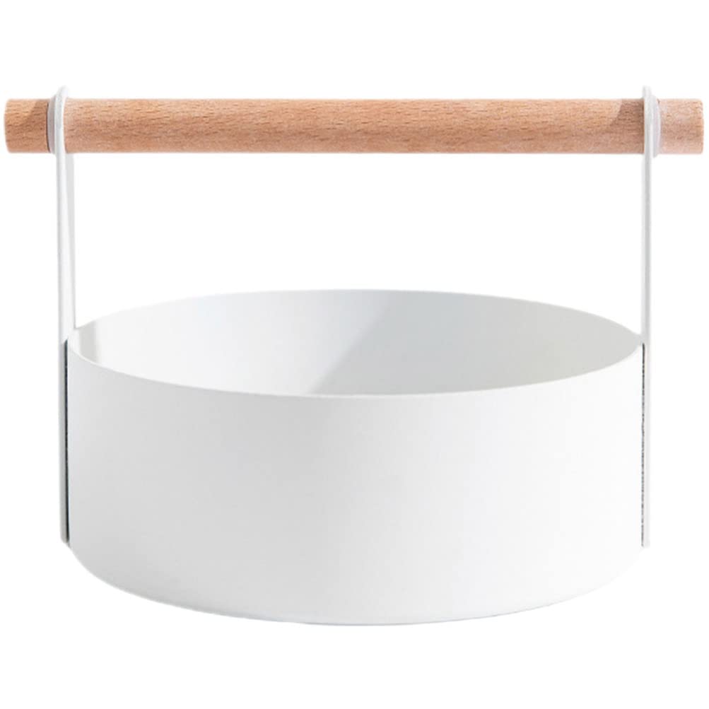 Cabilock portable storage box produce basket fruit tray cheese metal fruit basket dessert serving platter hanging basket egg basket cabinet organizer cosmetic cake basket wrought iron