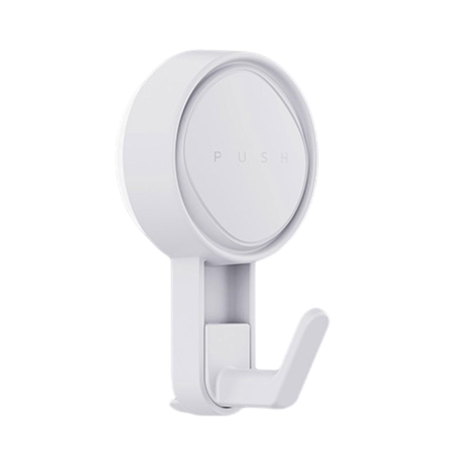 Tsophreniq Innovative Vacuum Suction Cup Holder Clear Practical Mounts Suction Cup Hook Sturdy and Enduring Wall Hanger Removable Adhesive Hook