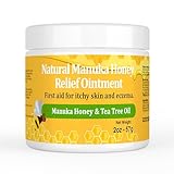 YOKOBBYES Draw Salve Manuka Honey Ointment Cream, for Eczema, Rosacea, Psoriasis, Folliculitis, Seborrheic Dermatitis, Anti-Itch for Soothing Relief, Dry, Itchy, Irritated Skin