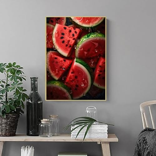 Décoration de maison affiche cuisine fruits toile sans cadre