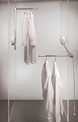 Preisvergleich Produktbild RONIN FURNITURE FITTINGS® Kleiderlift Garderobenlift Wardrobelift Lift Kleiderschranklift SINGLE LIFT links