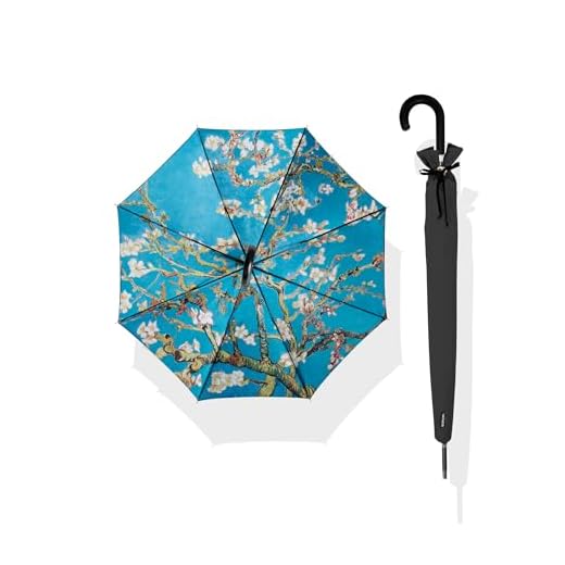 Best umbrella patterns Van Gogh Double Layer Travel Umbrella