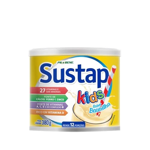 SUSTAP KIDS SABOR BAUNILHA 380 g