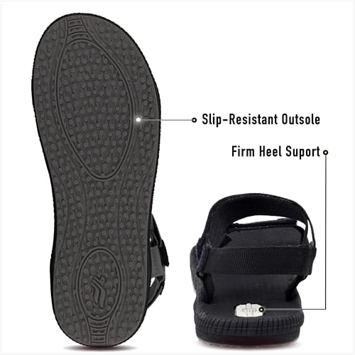 Image of Gold Pigeon Shoes SIMPLUS Lightweight Yoga Mat Cushion Sole. Womens Sandals with Back Strap for Travel, Hiking & Sport. Comfortable Water Sandals for Women.