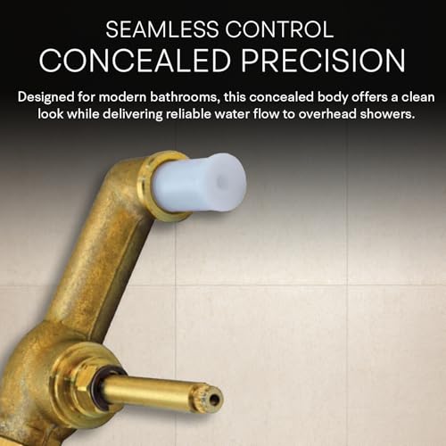 Image of Jaquar Regular Body for Single Concealed Stop Cock (Composite One-Piece Body) with Cartridge - No Exposed Parts, Leak-Proof & Durable Design for Seamless Installation, Chrome Finish