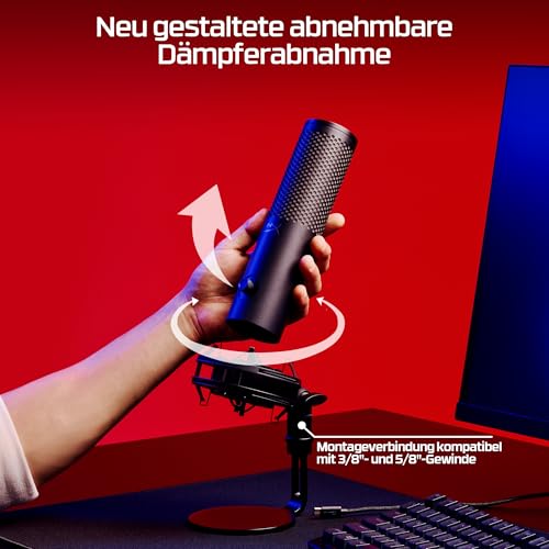 HyperX QuadCast 2S USB Mikrofon mit RGB