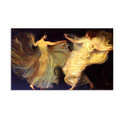 Tableau Franz von Stuck image sur toile pour habiller un mur vide de bureau