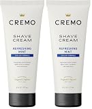 Cremo Cooling Shave Cream, 6 fl oz (Pack of 2)