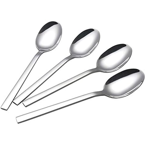 Cucharas soperas Nesmilers de acero inoxidable, juego de 12 Cover