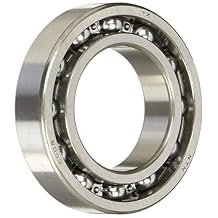 NTN Bearing 6008 Single Row Deep Groove Radial Ball Bearing, Normal Clearance, Steel Cage, 40 mm Bore ID, 68 mm OD, 15 mm Width, Open