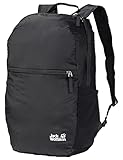 klein verstaubar Jack Wolfskin Unisex-Erwachsene JWP Pack 18 Jours sac à DOS Tagerucksack, Schwarz (Black), One Size