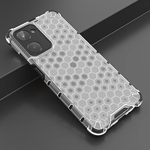 Image of Glasgow Back Case Cover Designed for [ Realme 10 4G ] (Stylish Look | Shock Proof) - Transparent
