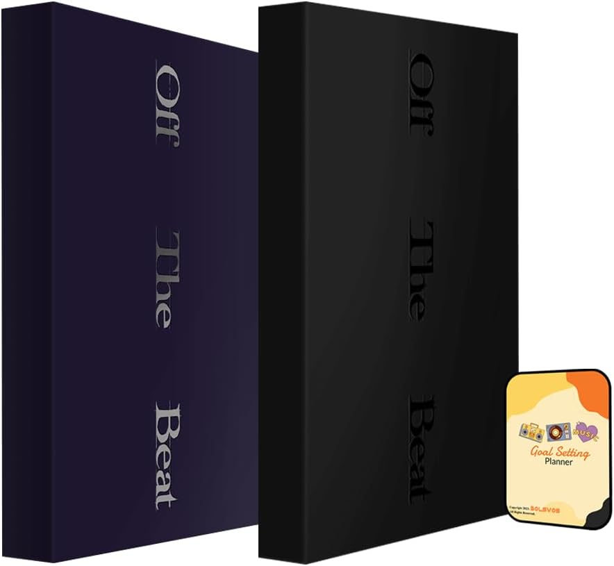 Monsta X (I.M.) Off The Beat Album [Photobook [OFF ver + BEAT ver] Full Set Album ver]+Pre Order Benefits+BolsVos Exclusive K-POP Inspired Digital Merches