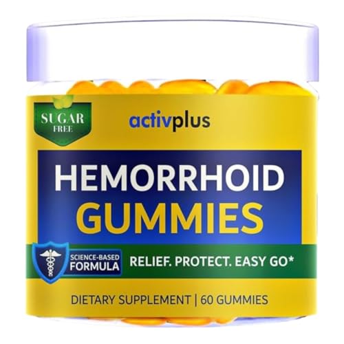 ACTIV PLUS Hemorrhoid Treatment to Reduce Re-occurrences & Easier Regularity with Stool Softener | 7...