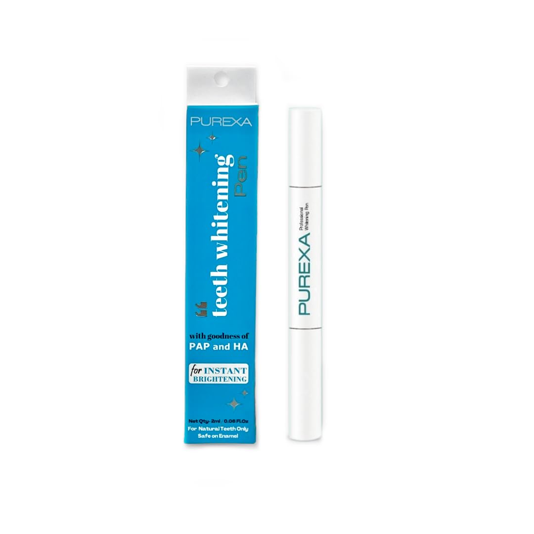 See full amazon price history chart for Purexa Instant Teeth Whitening Pen | Formulated with PAP+ and HA | No Sensitivity and Peroxide Free Teeth Whitening Gel | Teeth Whitening Kit for Men & Women | Stain Remover and Teeth Whitener Purexa Instant Teeth Whitening Pen | Formulated with PAP+ and HA | No Sensitivity and Peroxide Free Teeth Whitening Gel | Teeth Whitening Kit for Men & Women | Stain Remover and Teeth Whitener (B0BW8S4GB9) Amazon Price History, Amazon Price Tracker